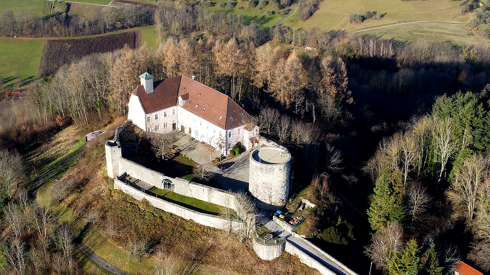 Schloss Ebersberg Bei Auenwald – Db-flymotion